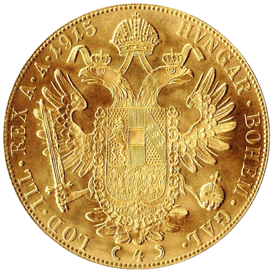 4 Ducats Or (Autriche) (Revers)