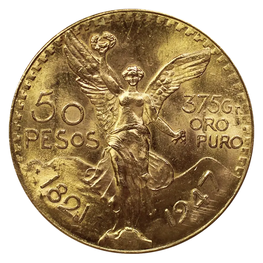 50 Pesos Or Centenario (Avers)
