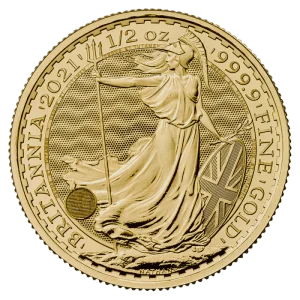Britannia 1/2 Oz Or (Avers)