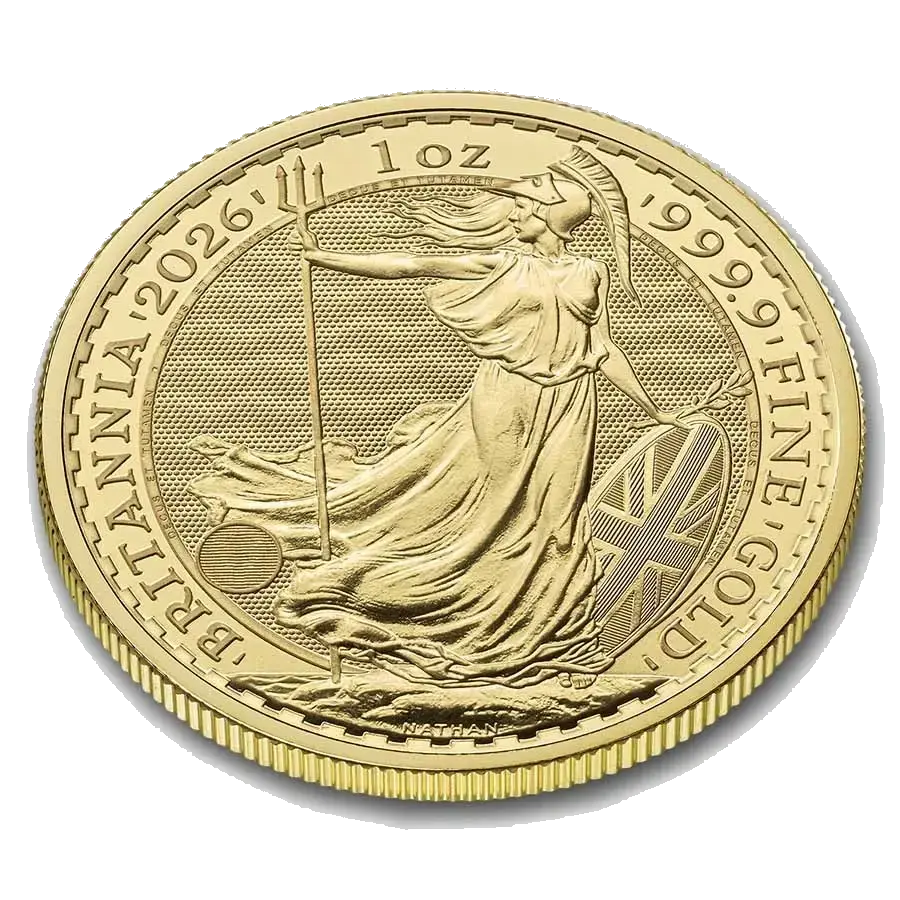 Britannia 1 Oz Or (Revers)