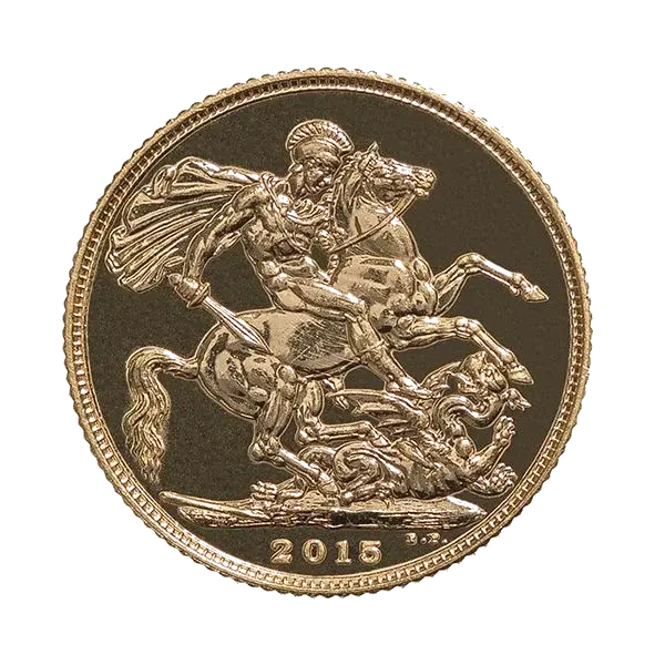Demi-Souverain Or (Avers)