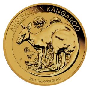 Kangourou 1 Oz Or (Avers)