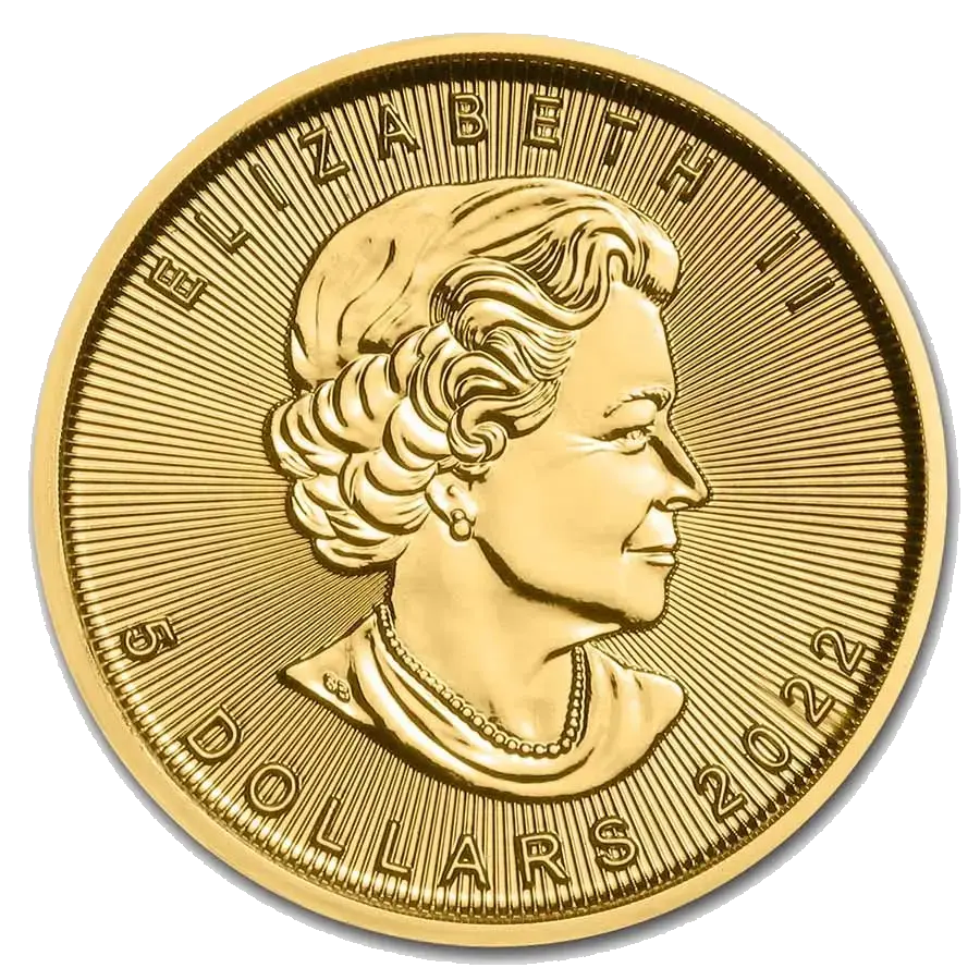 Maple Leaf 1/10 Oz Or (Avers)