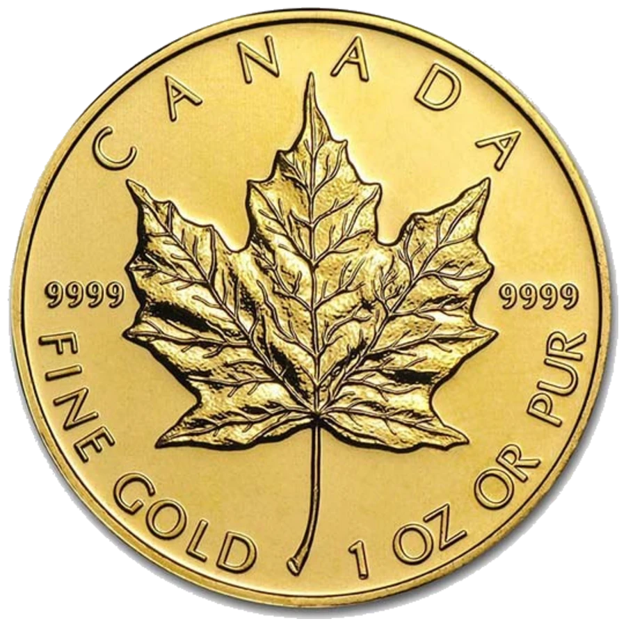 Maple Leaf 1/10 Oz Or (Revers)