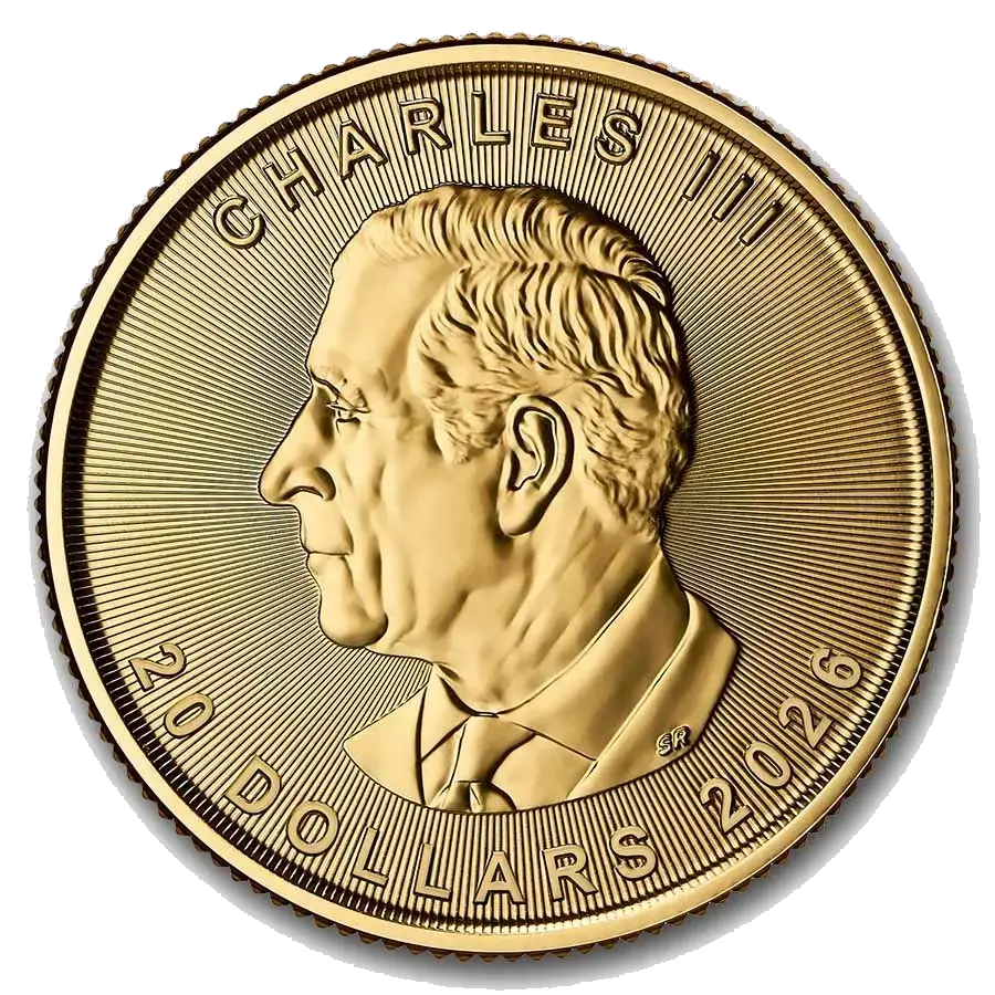Maple Leaf 1/2 Oz Or (Avers)