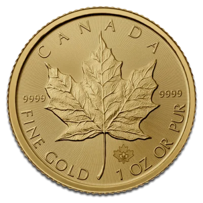 Maple Leaf 1 Oz Or (Avers)