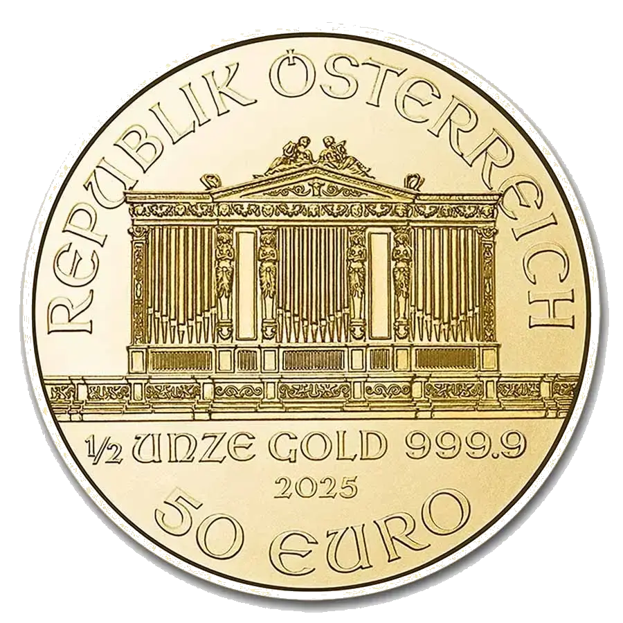 Philharmonique 1/2 Oz Or (Avers)