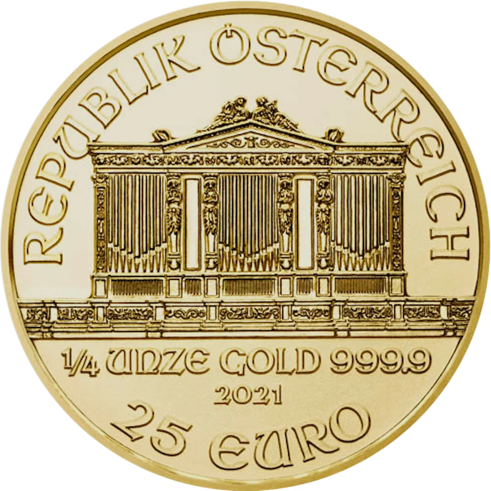 Philharmonique 1/4 Oz Or (Avers)