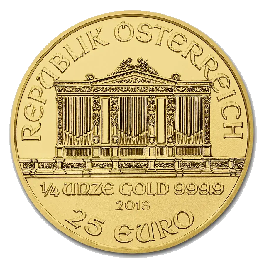 Philharmonique 1/4 Oz Or (Avers)