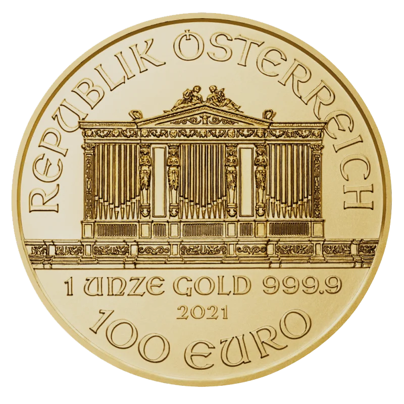 Philharmonique 1 Oz Or (Avers)