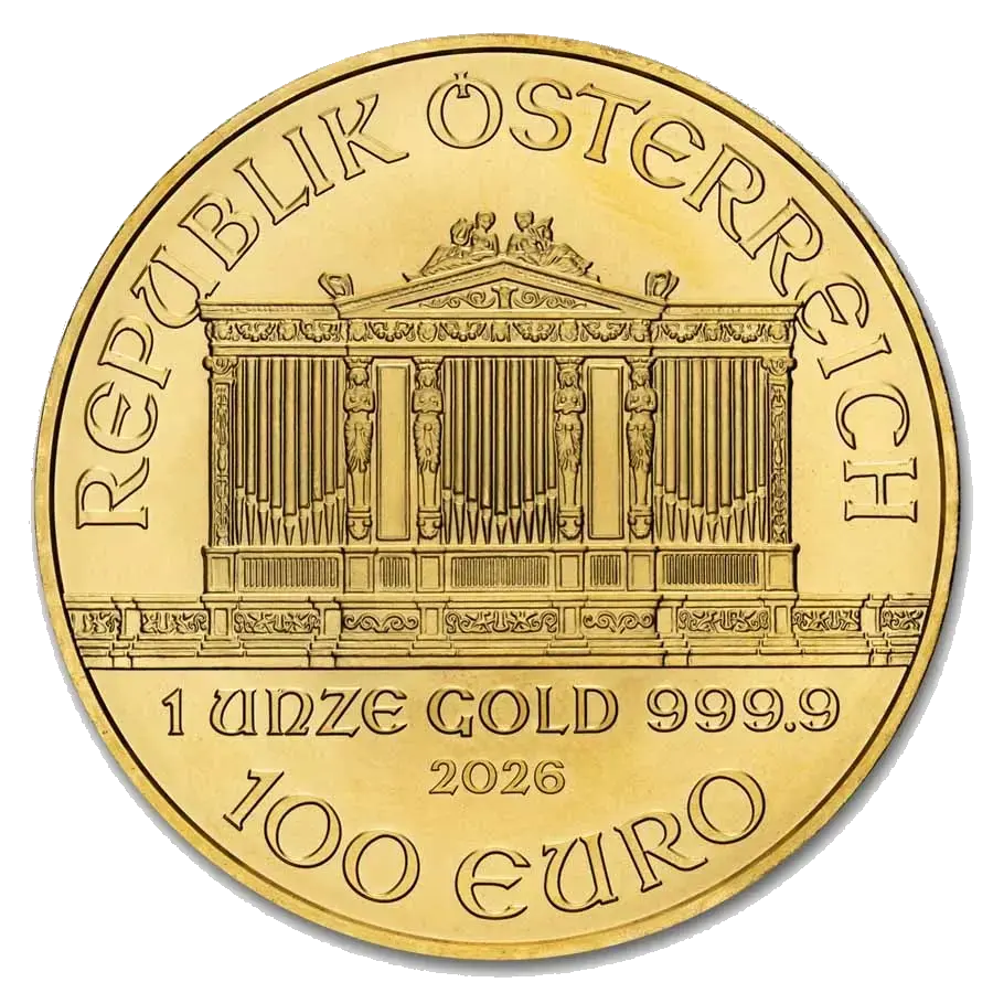 Philharmonique 1 Oz Or (Avers)