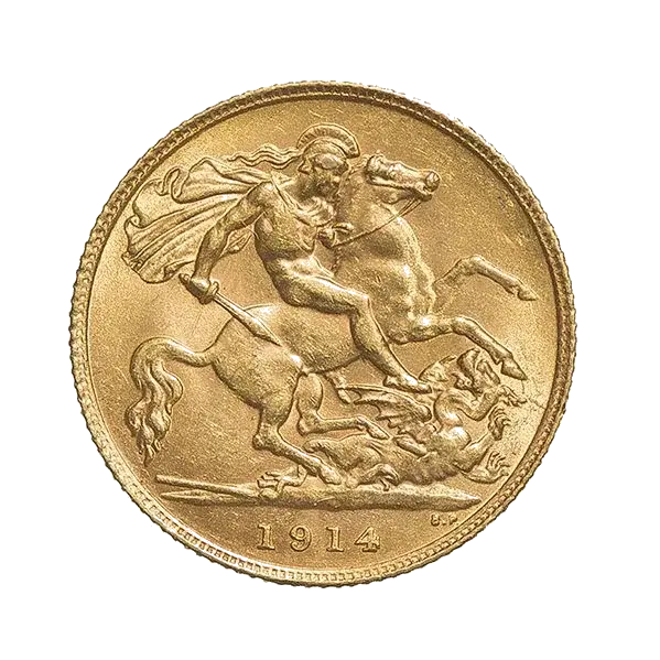 Souverain Or Britannique (Avers)