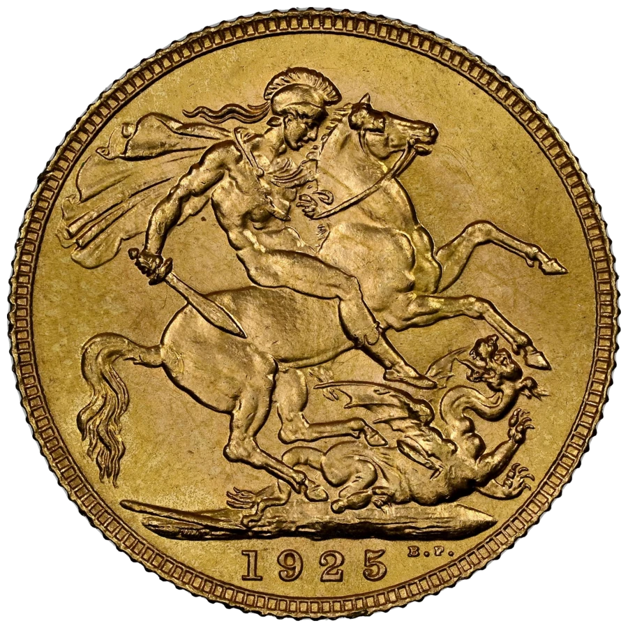 Souverain Or Britannique (Revers)
