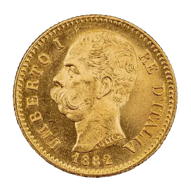 Union Latine 20 Francs Or (Avers)