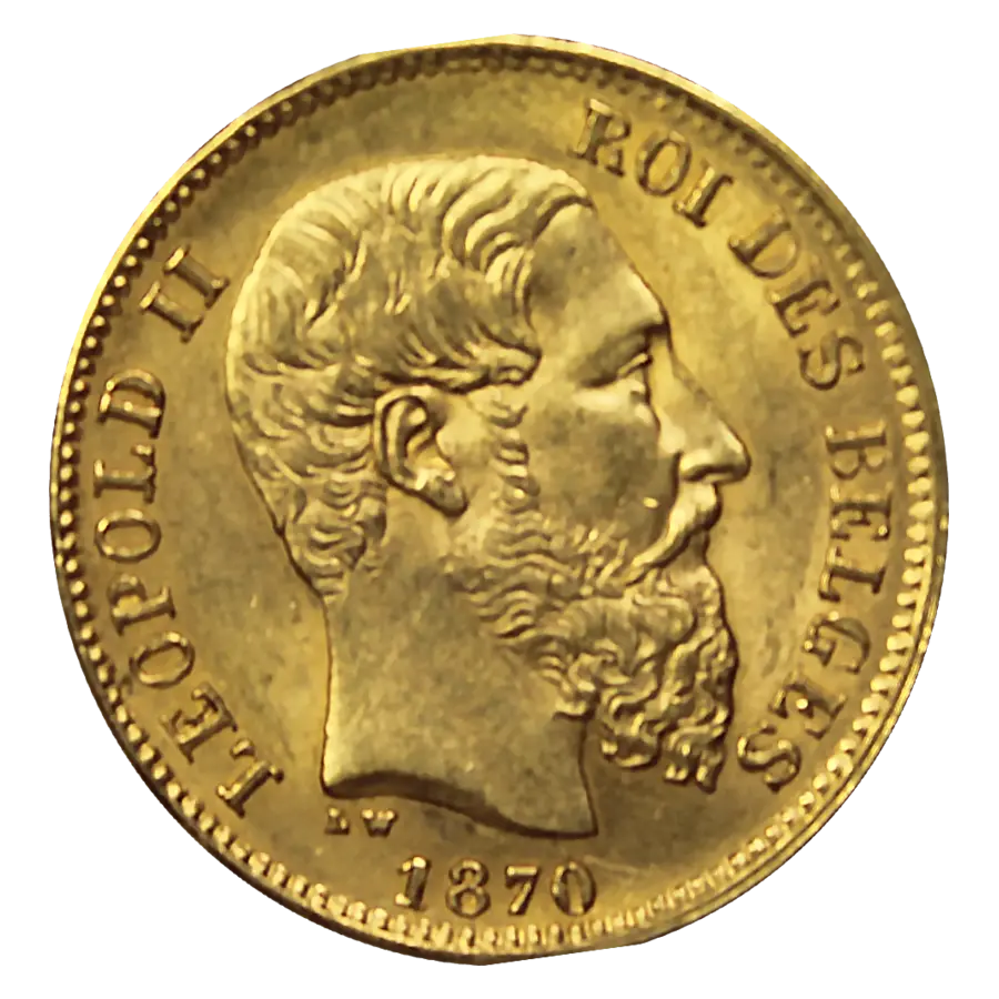 Union Latine 20 Francs Or (Avers)