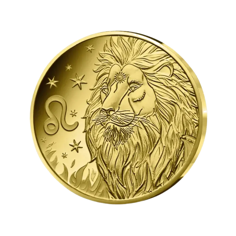 Zodiaque Lion 2026 Or (Avers)