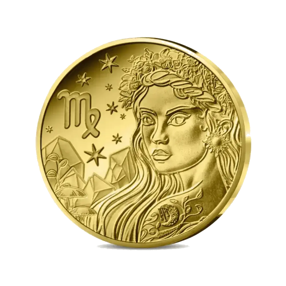 Zodiaque Vierge 2026 Or (Avers)