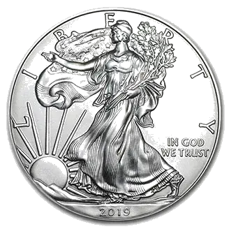 American Eagle 1 Oz Argent (Avers)