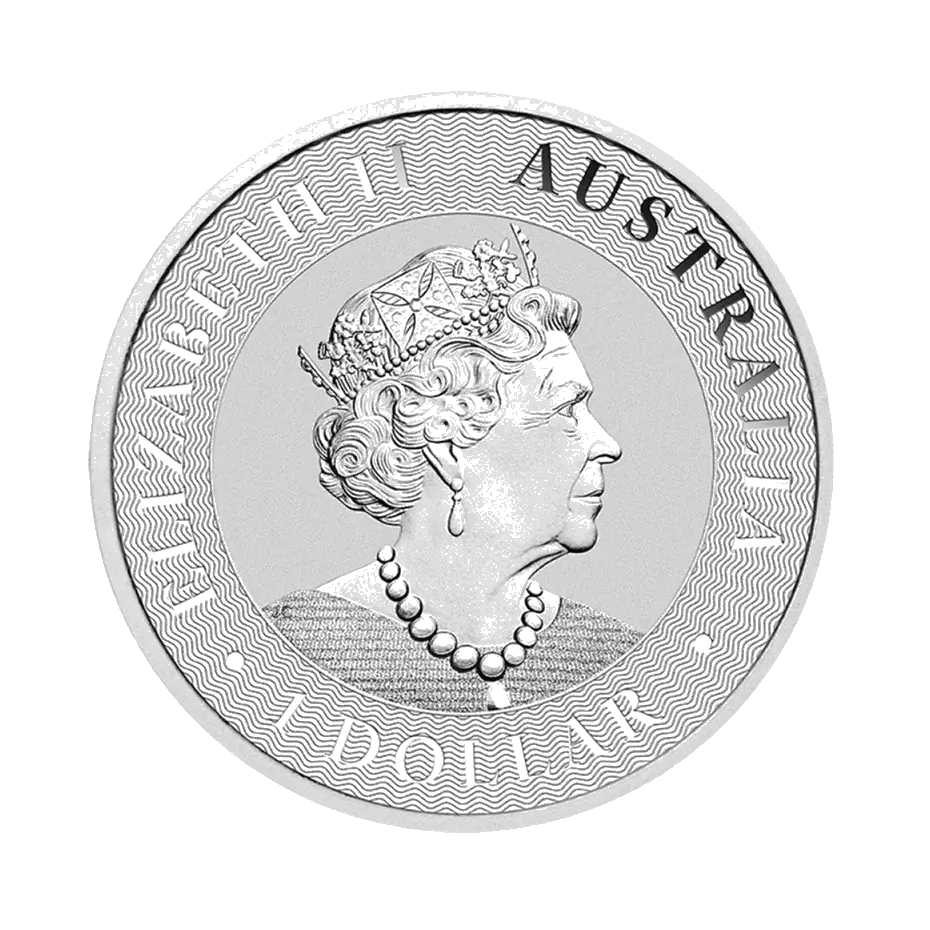 Kangourou 1 Oz Argent (Avers)
