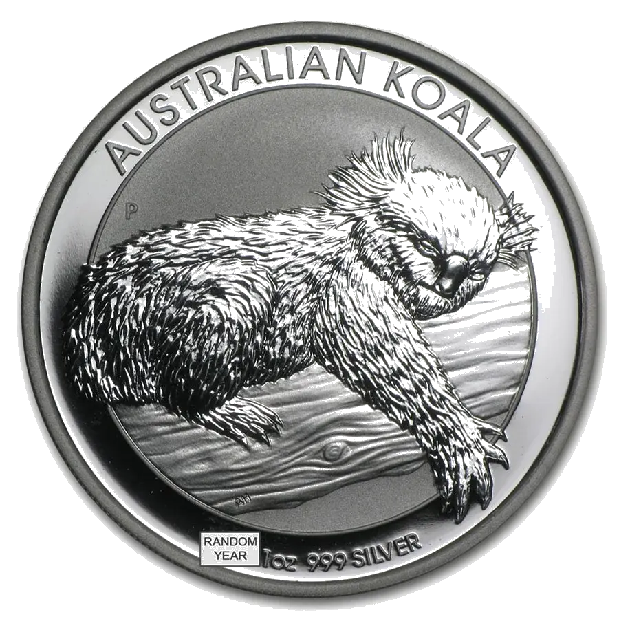 Koala 1 Oz Argent (Avers)
