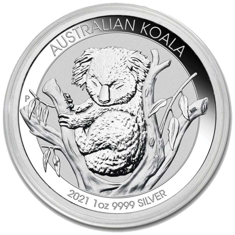 Koala 1 Oz Argent (Revers)