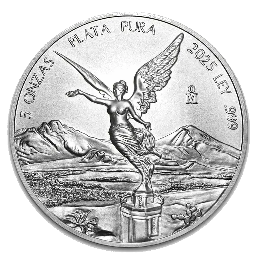 Libertad 5 Oz Argent (Revers)