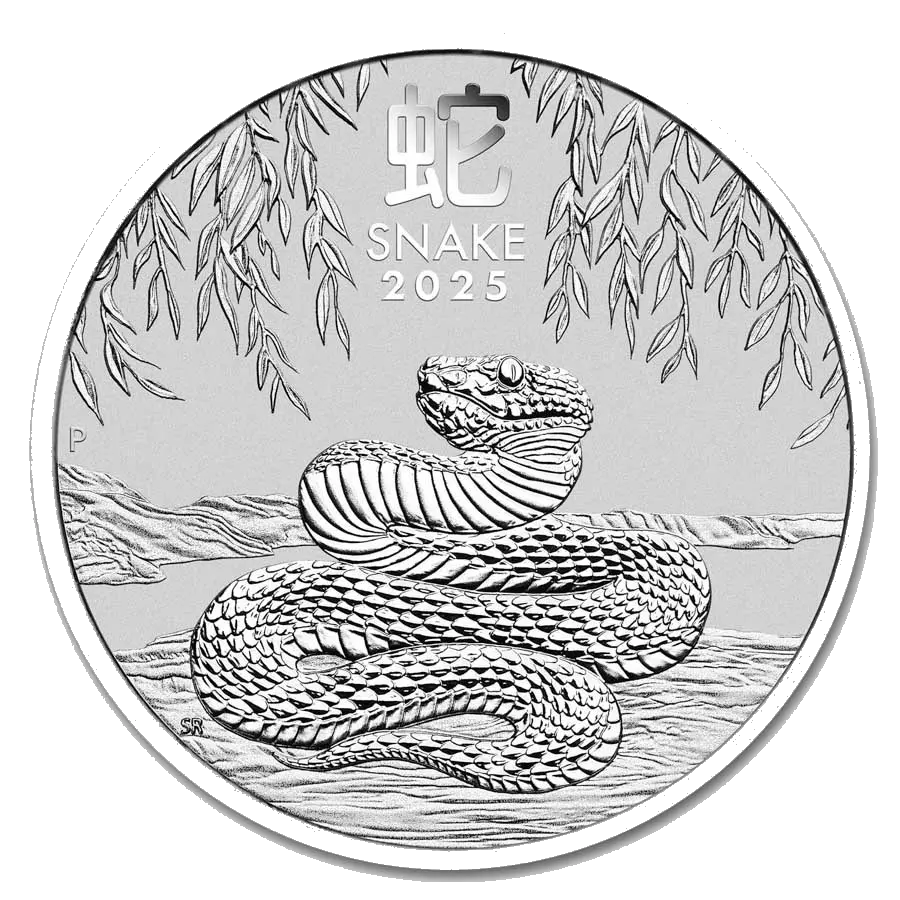 Lunar Series 1 Oz Argent (Revers)