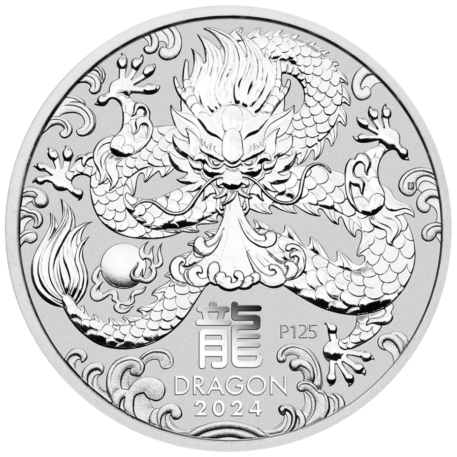 Lunar Series 1 Oz Argent (Revers)