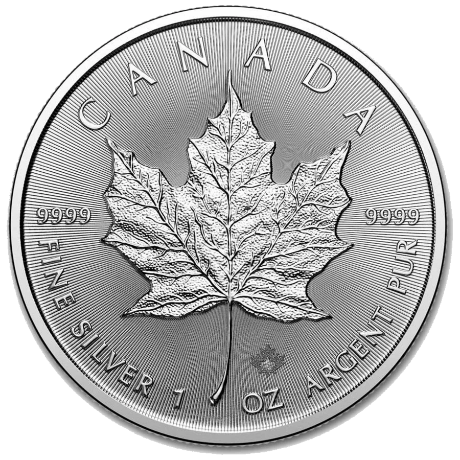 Maple Leaf 1 Oz Argent (Revers)