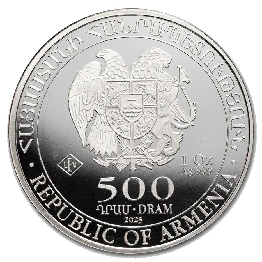 Arche de Noé 1 Oz Argent (Avers)